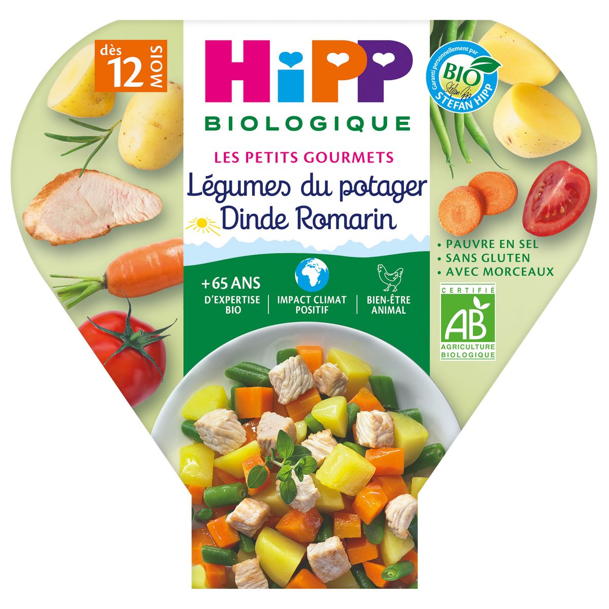 Repas Légumes Bébé - Blédina Récoltes Bio Dès 12 Mois 5 Plats Du