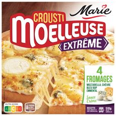 MARIE Pizza crousti moelleuse 4 fromages 510g