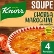 KNORR Soupe déshydratée chorba marocaine au mouton halal sans colorant 4 personnes 100g