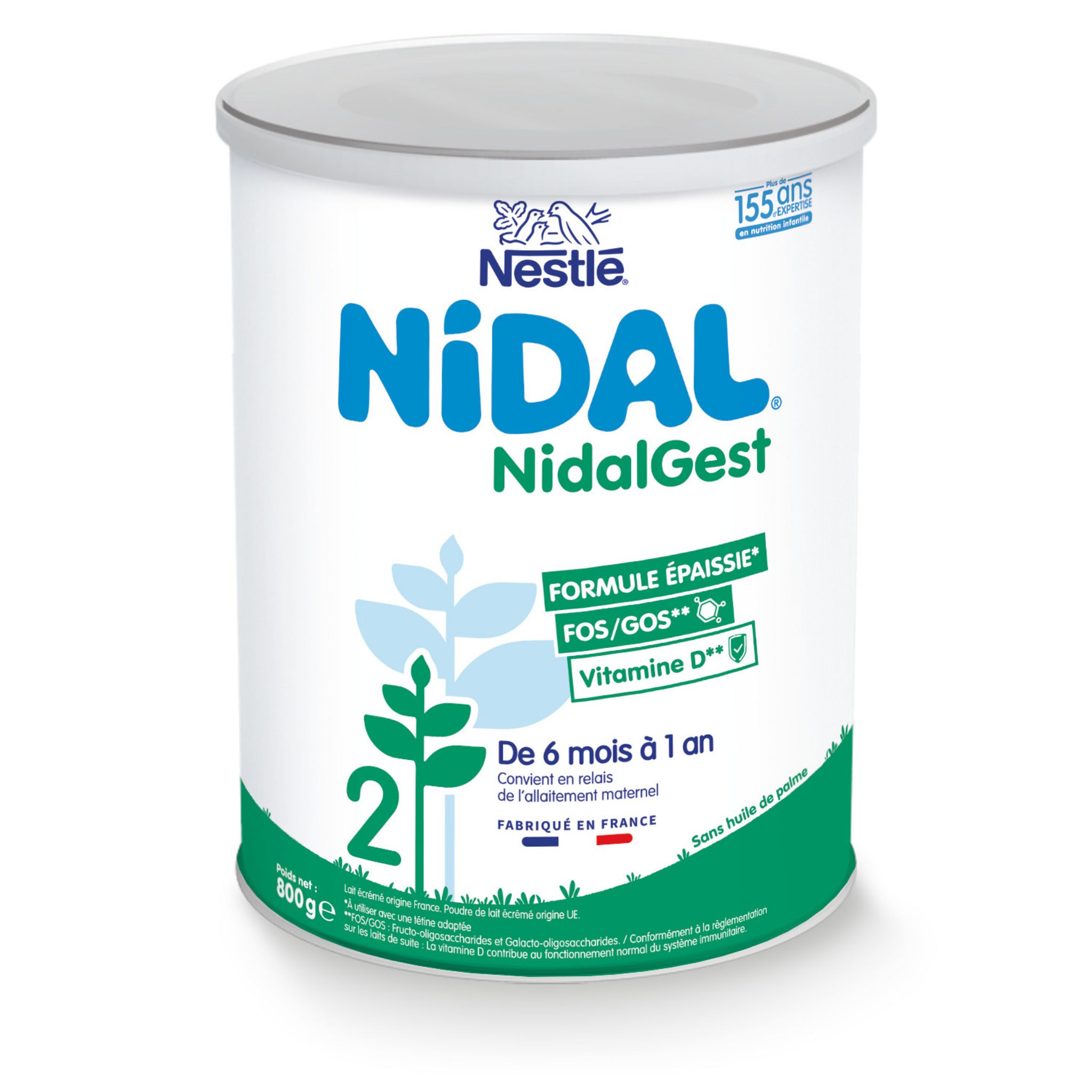 Test de Nestlé Nidal 2 