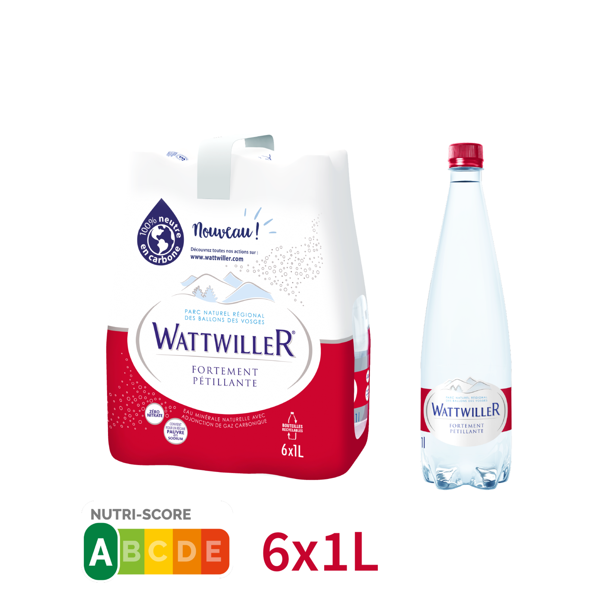 CRISTALINE Eau minérale plate -Bouteille plastique 5 L - Eau en