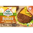 ISLA DELICE Burger à l'oignon halal 10 pièces 800g