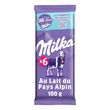 MILKA Tablette de chocolat au lait du Pays Alpin 6x100g