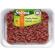 SHEMS Viande de bœuf hachée 20% MG halal 700g