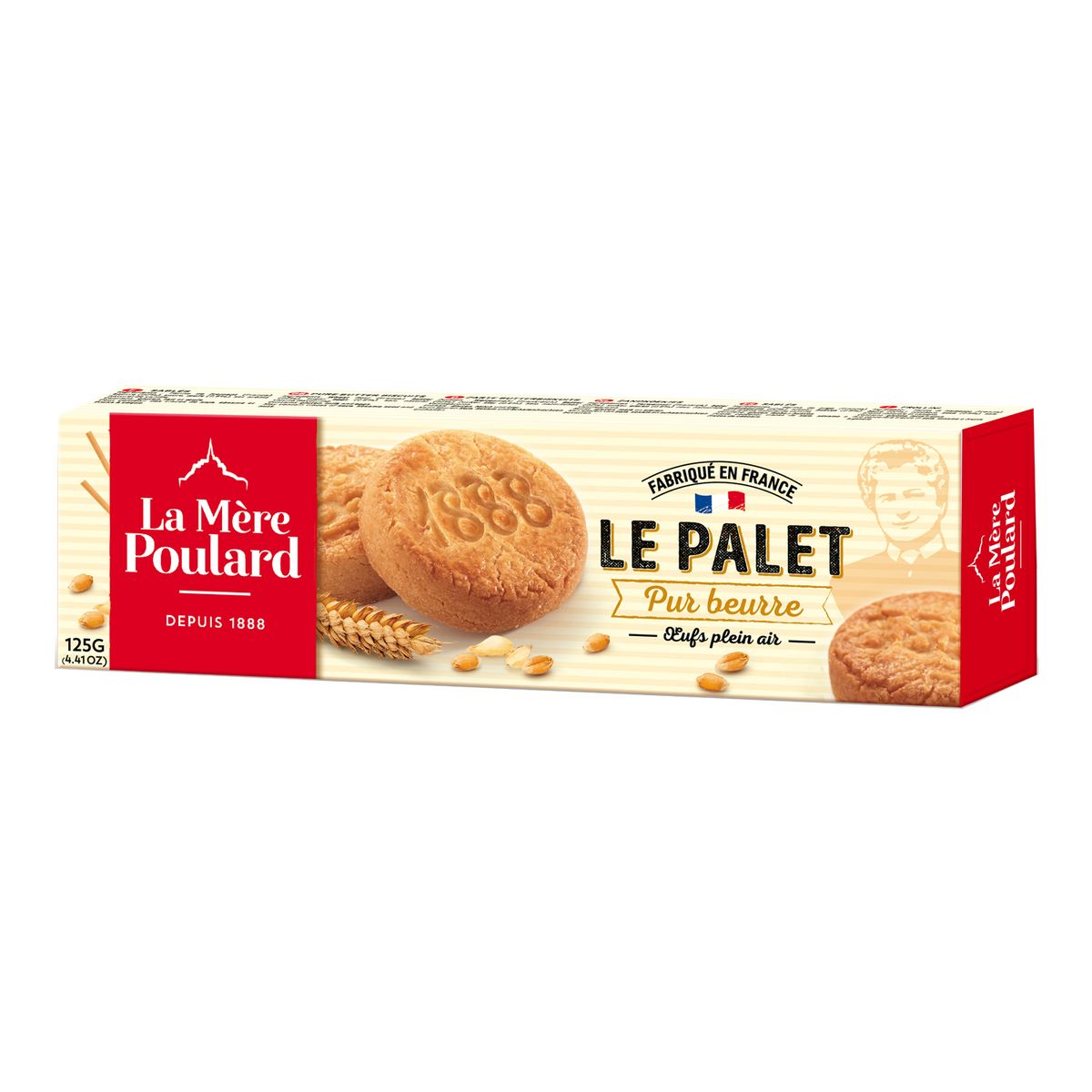 Biscuits Le Palet Pur Beurre La Mere Poulard Le Lot De Boites De Hot Sex Picture 