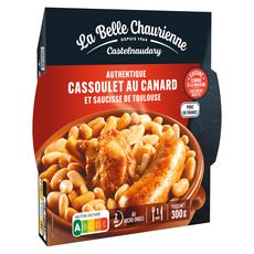 LA BELLE CHAURIENNE Cassoulet de Castelnaudary au canard français  1 personne 300g