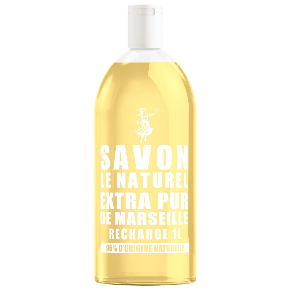 AUCHAN Auchan authentique nettoyant savon noir liquide 1l pas cher 