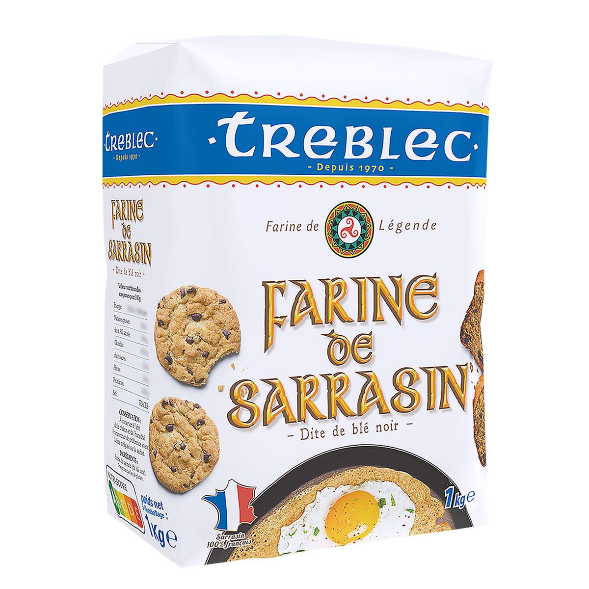 Treblec Farine De Sarrasin Bl Noir Kg Pas Cher Auchan Fr