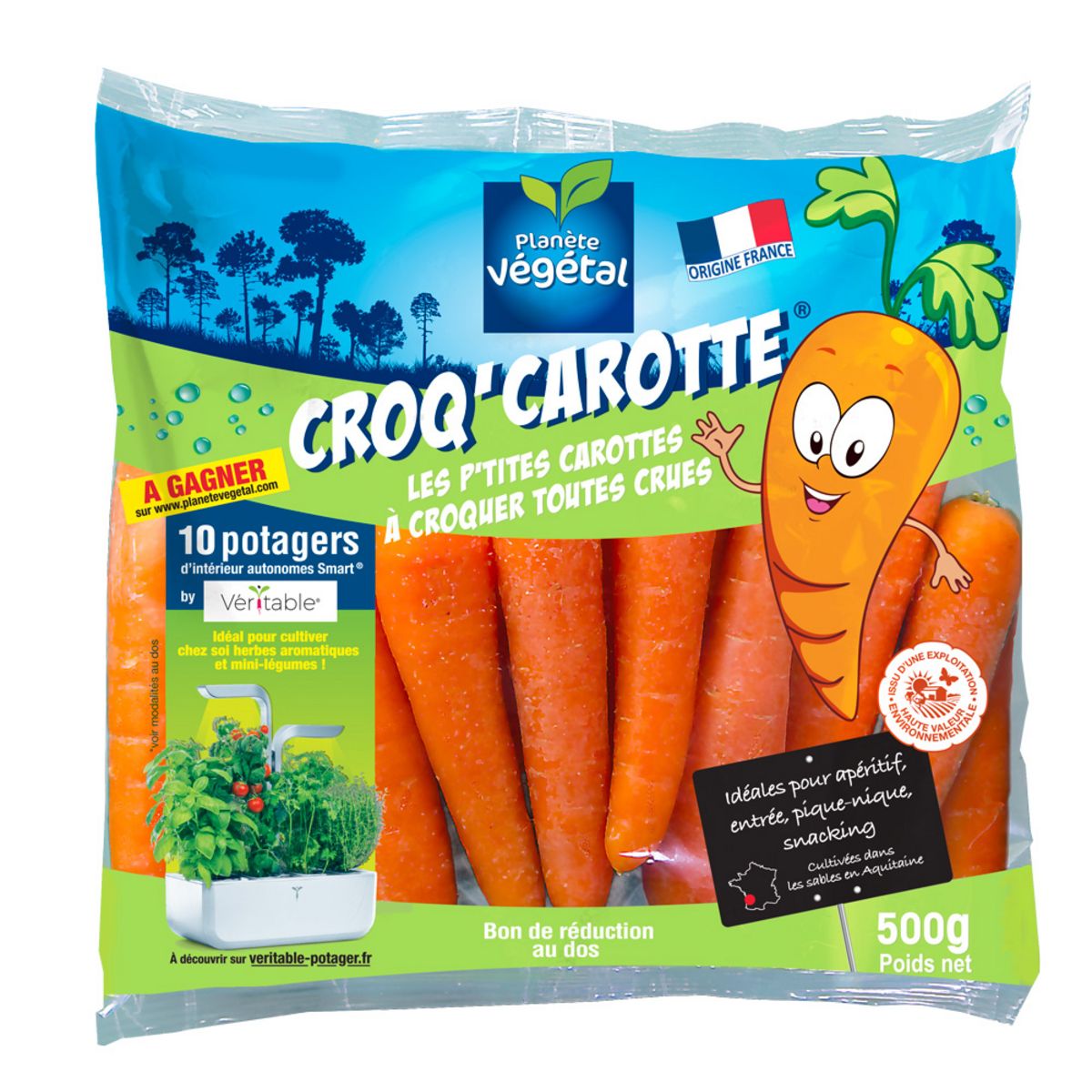 Petites carottes à cuisiner 500g