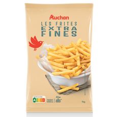 AUCHAN Frites allumettes extra fines 1kg