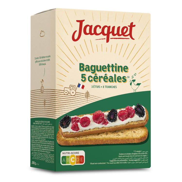 Achat / Vente Jacquet Pain grillé 1885 2 étuis de 8 tranches, 300g