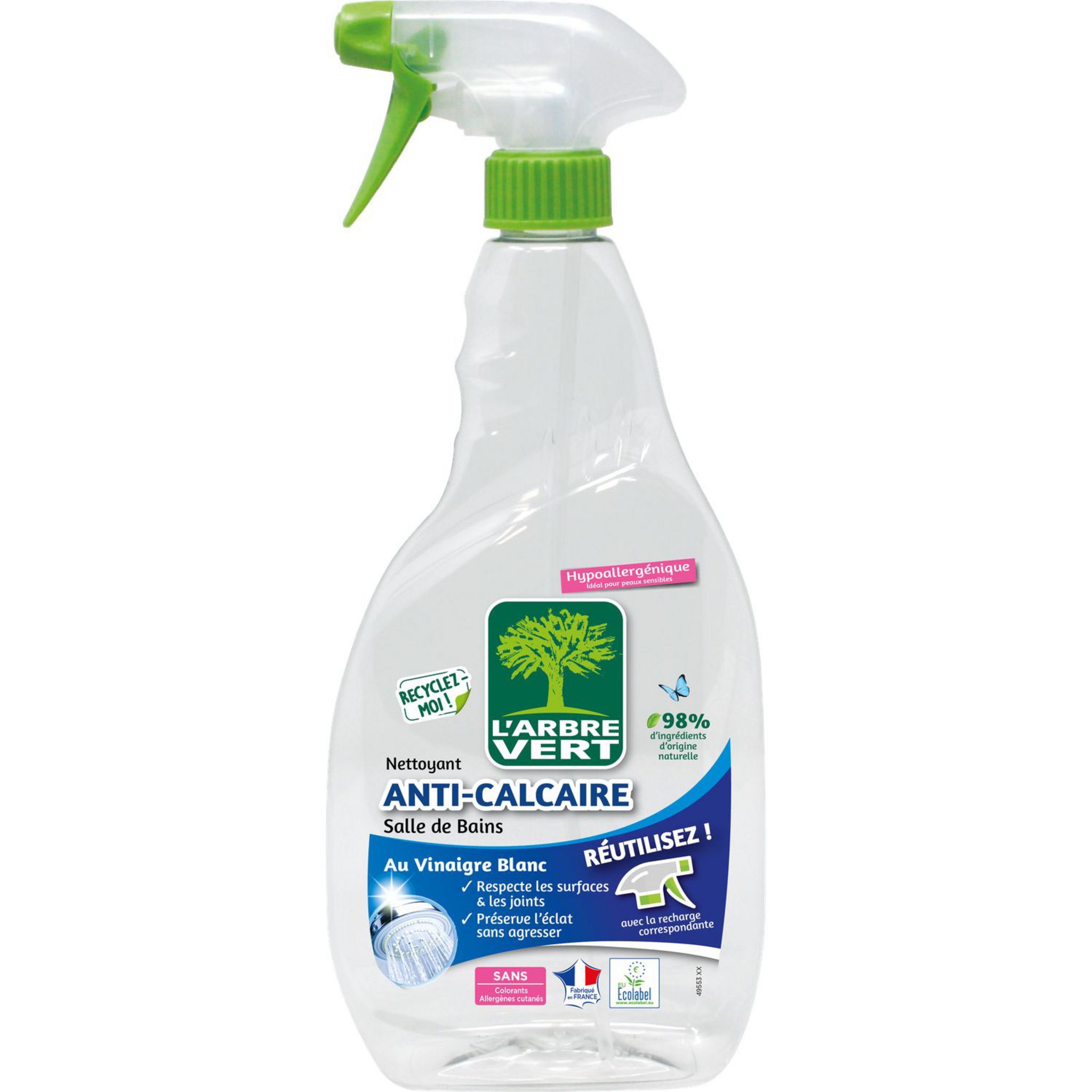 Nettoyant Ménager Anti-Calcaire Original ANTIKAL 500ML