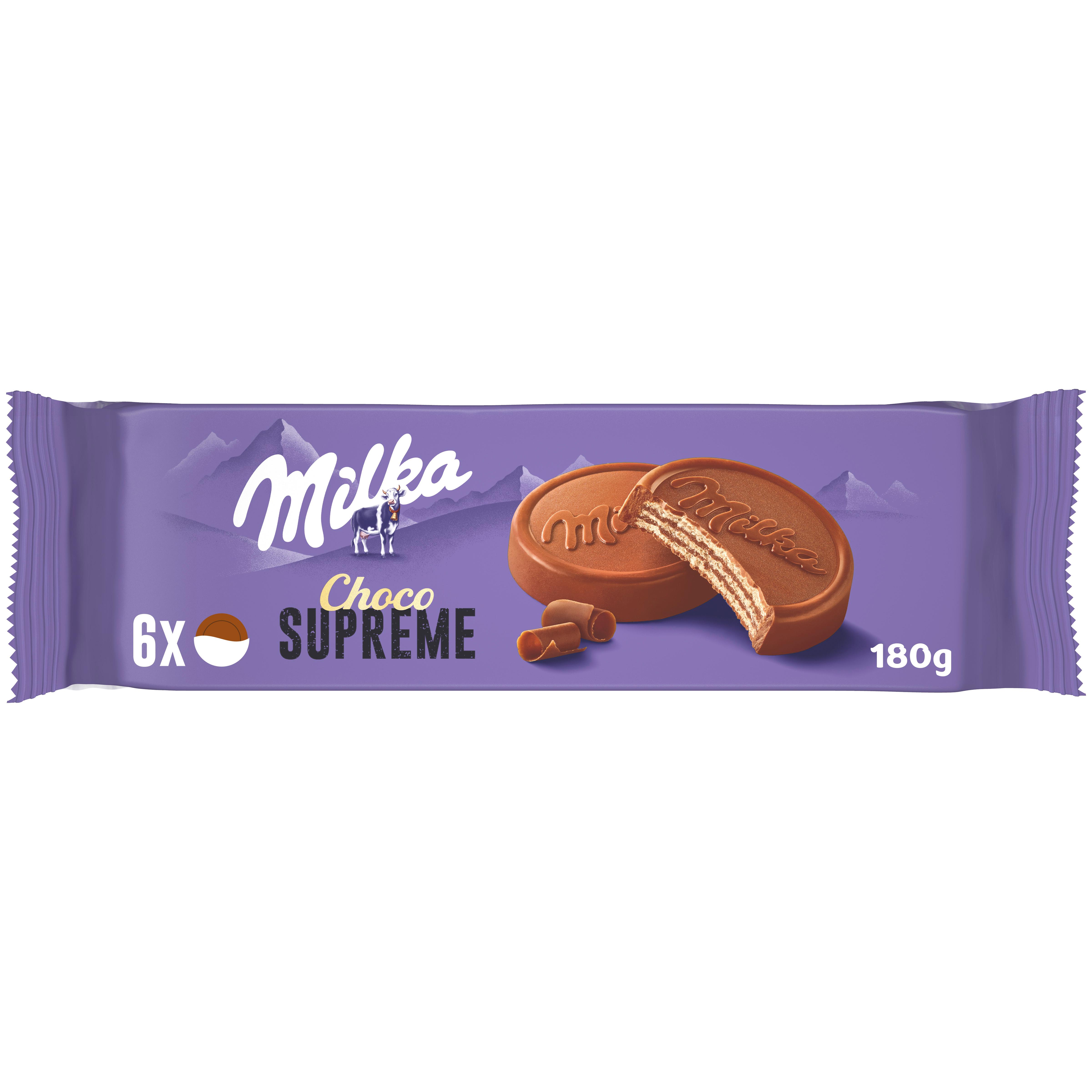 Chocolat tendre au lait, Milka LOT FAMILIAL (4 x 100 g)