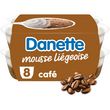 DANETTE Mousse au café liégeois 8x80g
