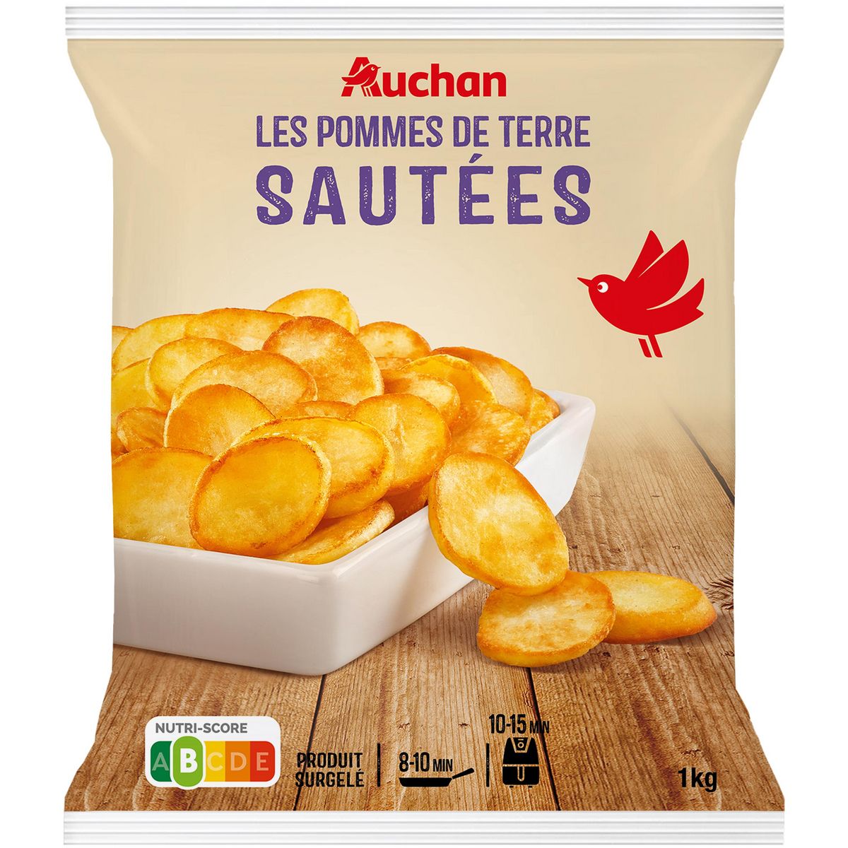 Pomme sautée en rondelles préfrite, Promotions