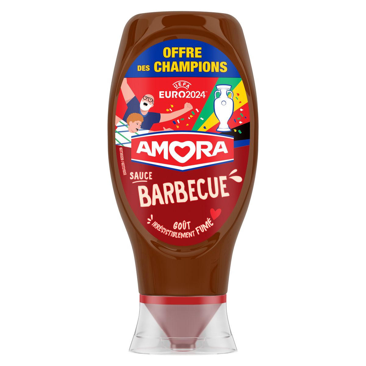 AMORA Sauce barbecue flacon souple 490g