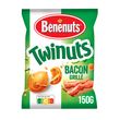 BENENUTS Twinuts cacahuètes enrobées goût bacon 150g