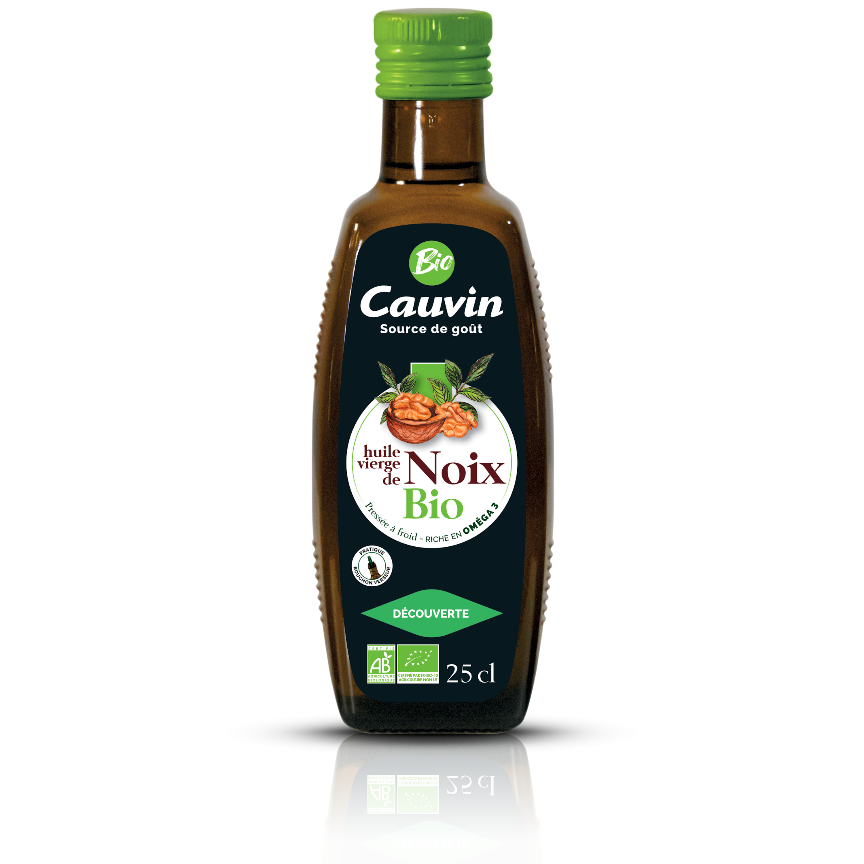 AUCHAN Huile de noix 50cl pas cher 