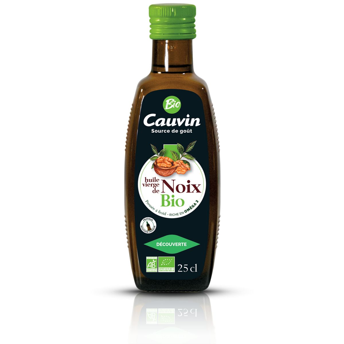 Huile de noix vierge 25 cl