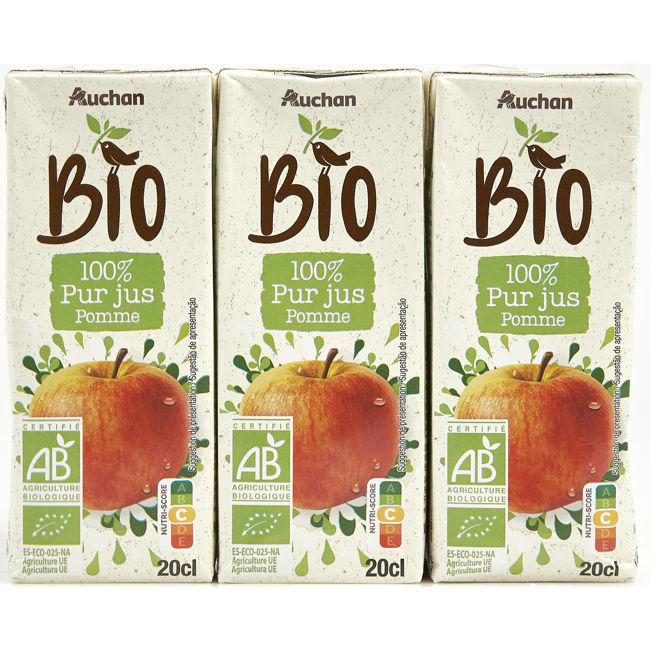 Le Pur Jus de Pomme BIO - mon-marché.fr