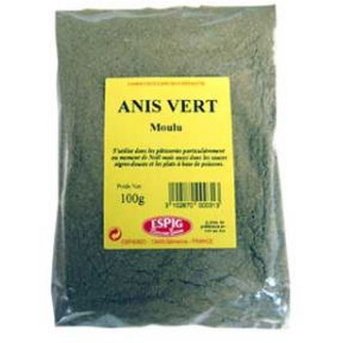 Anis vert poudre 100g