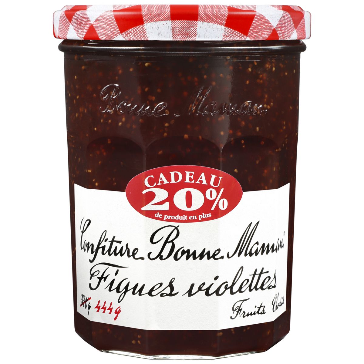 BONNE MAMAN Confiture de figues violettes 444g pas cher Auchan.fr