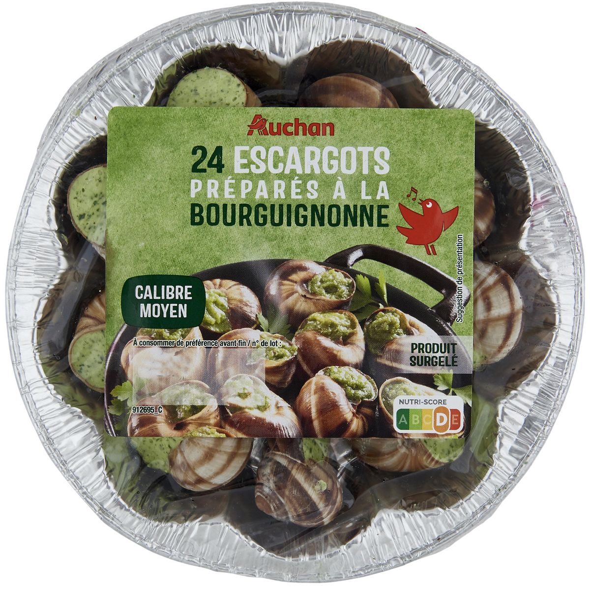 Escargot de Bourgogne (poissons et fruits de mer)