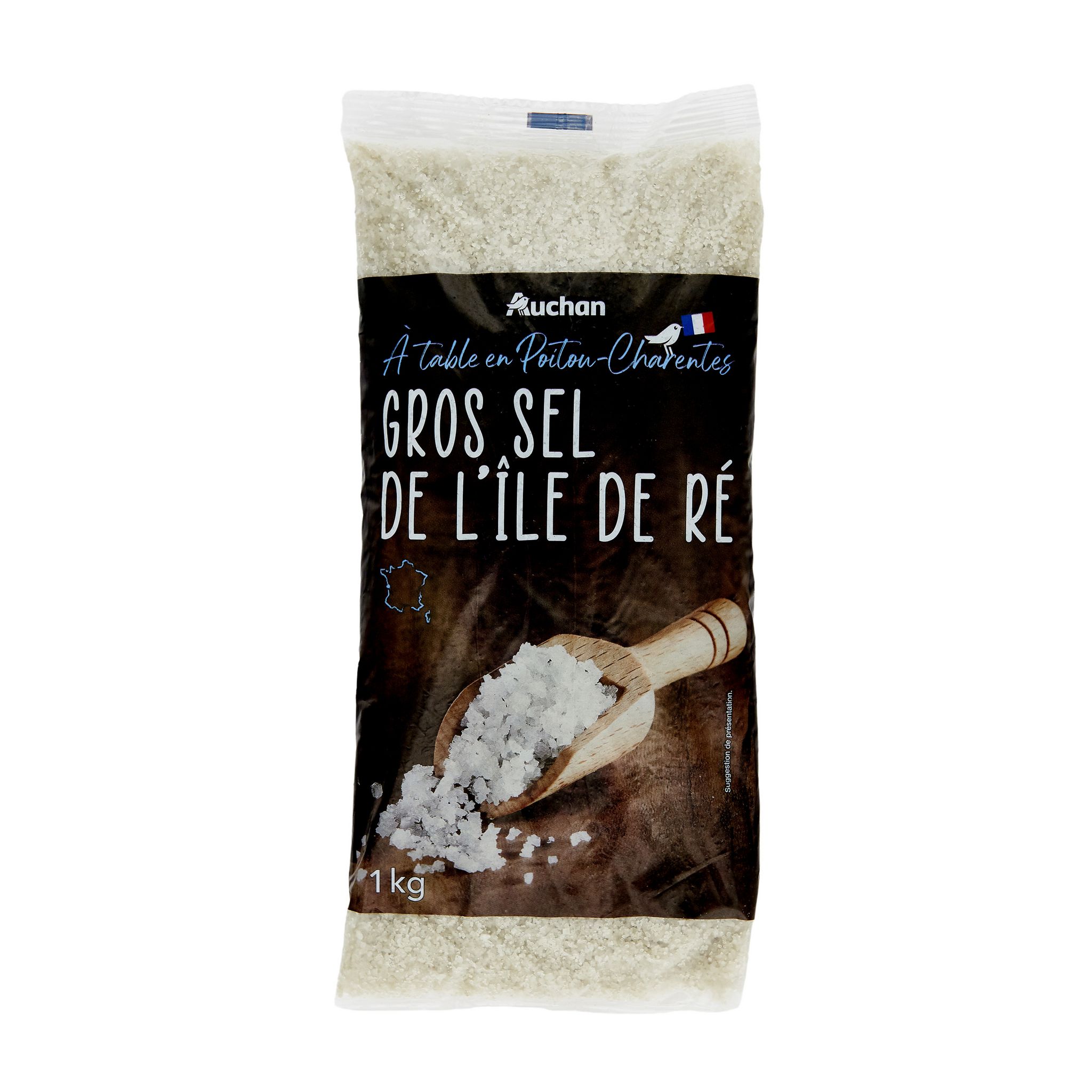 Gros sel de l'Ile de Ré - 1 kg - NOS REGIONS ONT DU TALENT au meilleur prix