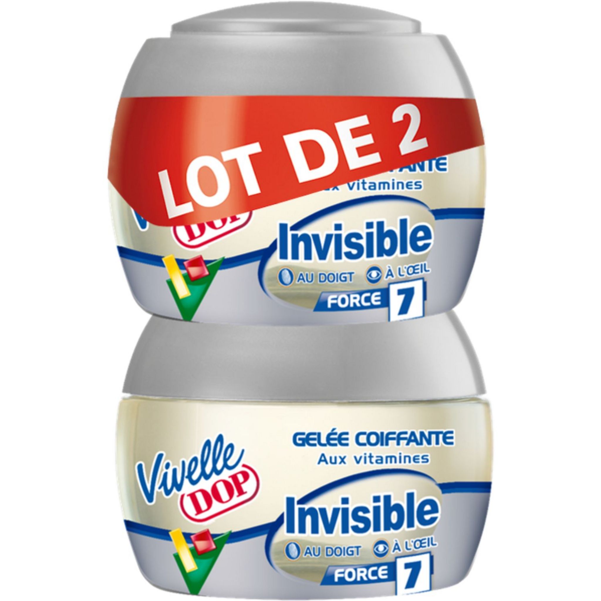 DOP Vivelle Dop Gel Coiffant Invisible aux Vitamines Fixation Force 7