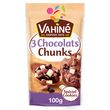 VAHINE Pépites chunks 3 chocolats sans arôme artificiel 100g