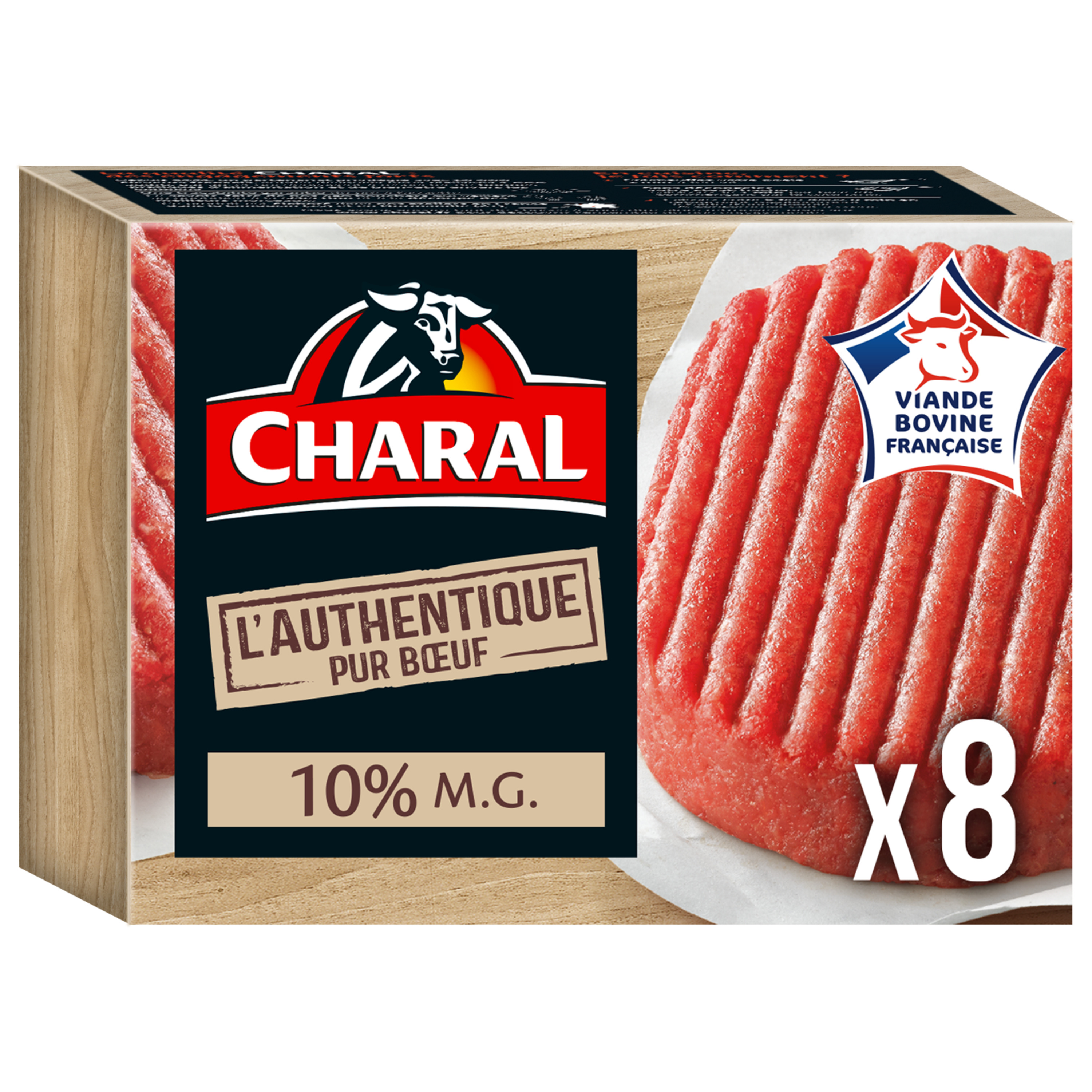 Steak haché L'authentique 5% MG, Charal (140 g)