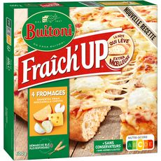 BUITONI Fraîch'up - Pizza 4 fromages 600g