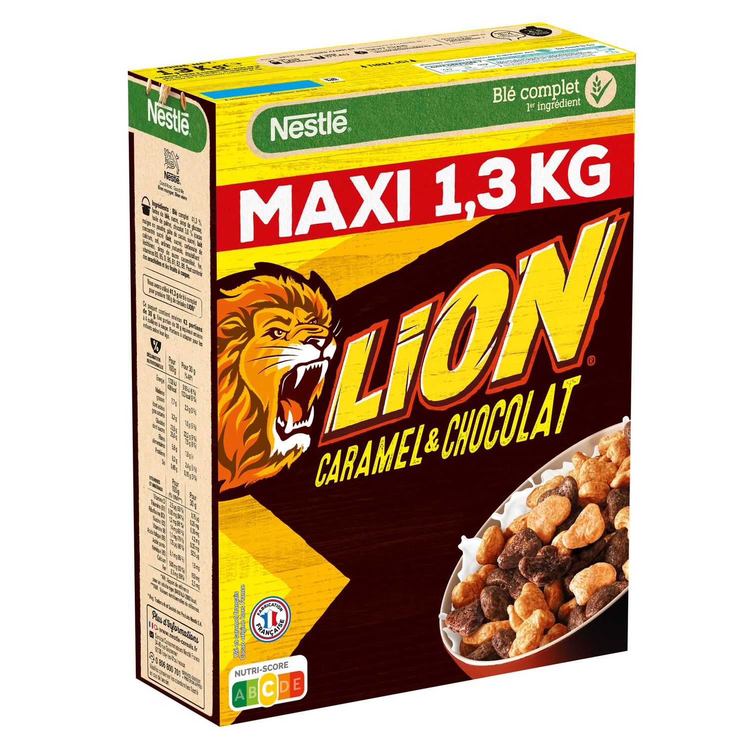 LION® - Céréales caramel et chocolat