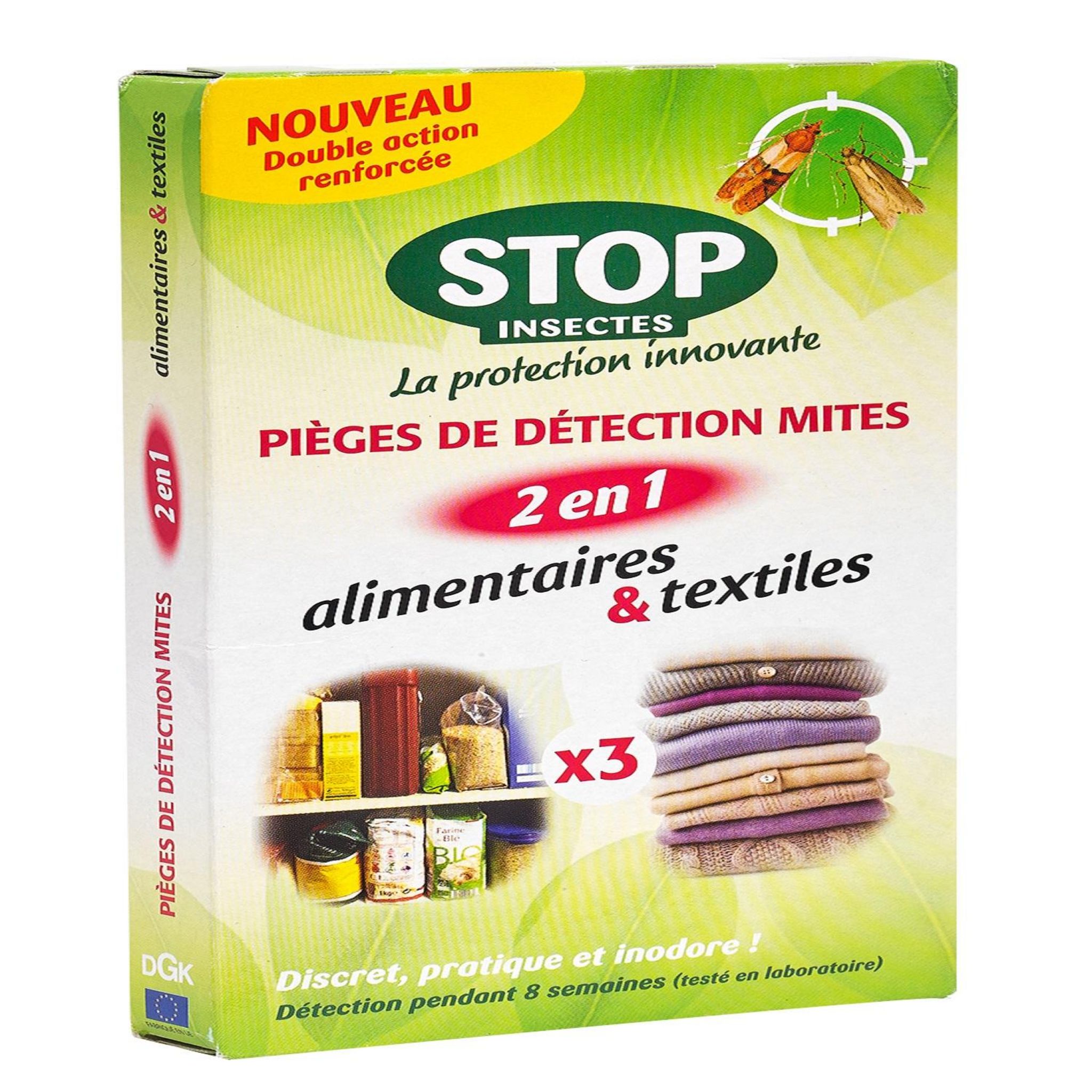 Anti mites textiles