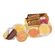 Choco monnaie euros en chocolat 100g
