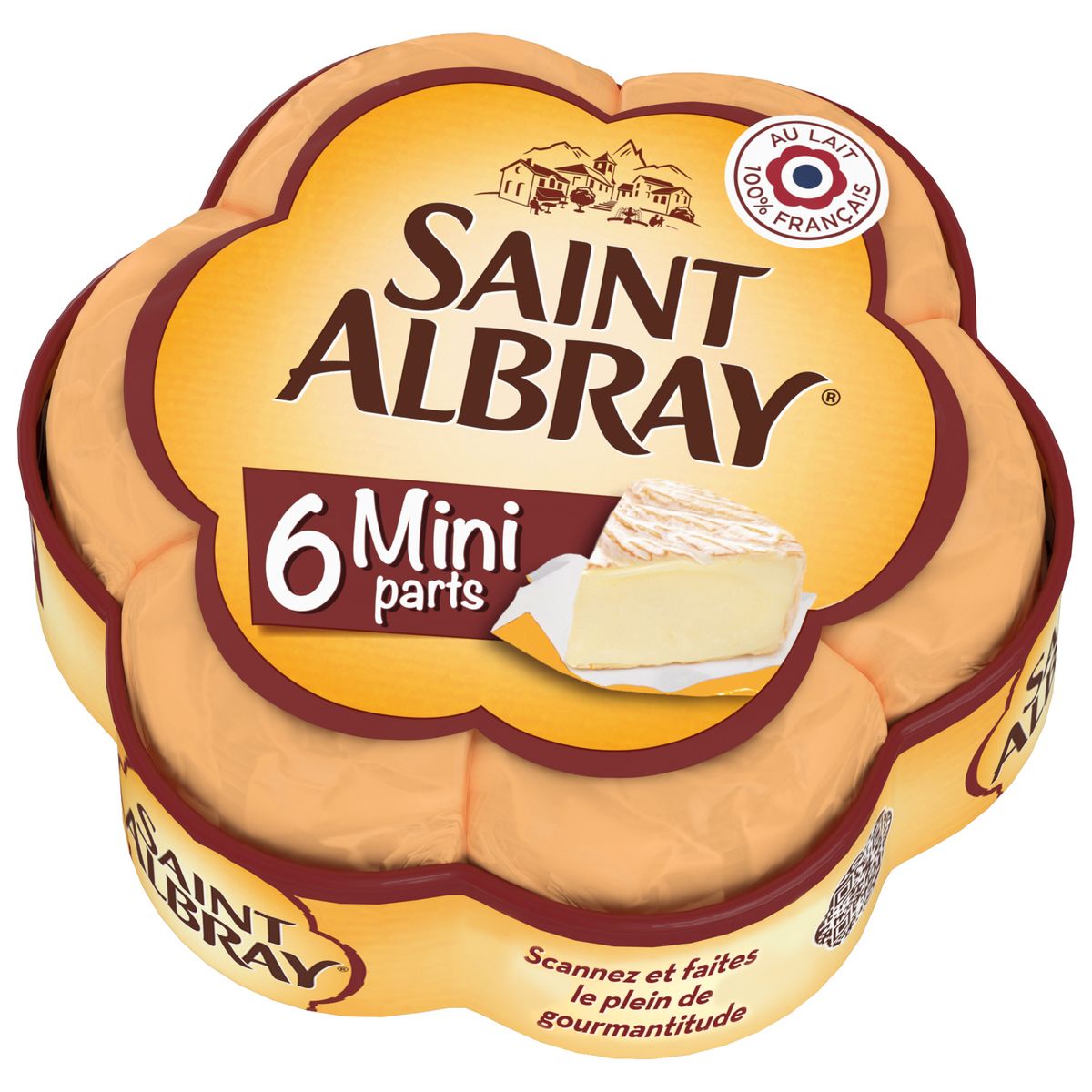 SAINT ALBRAY Fromage en portion 6x30g