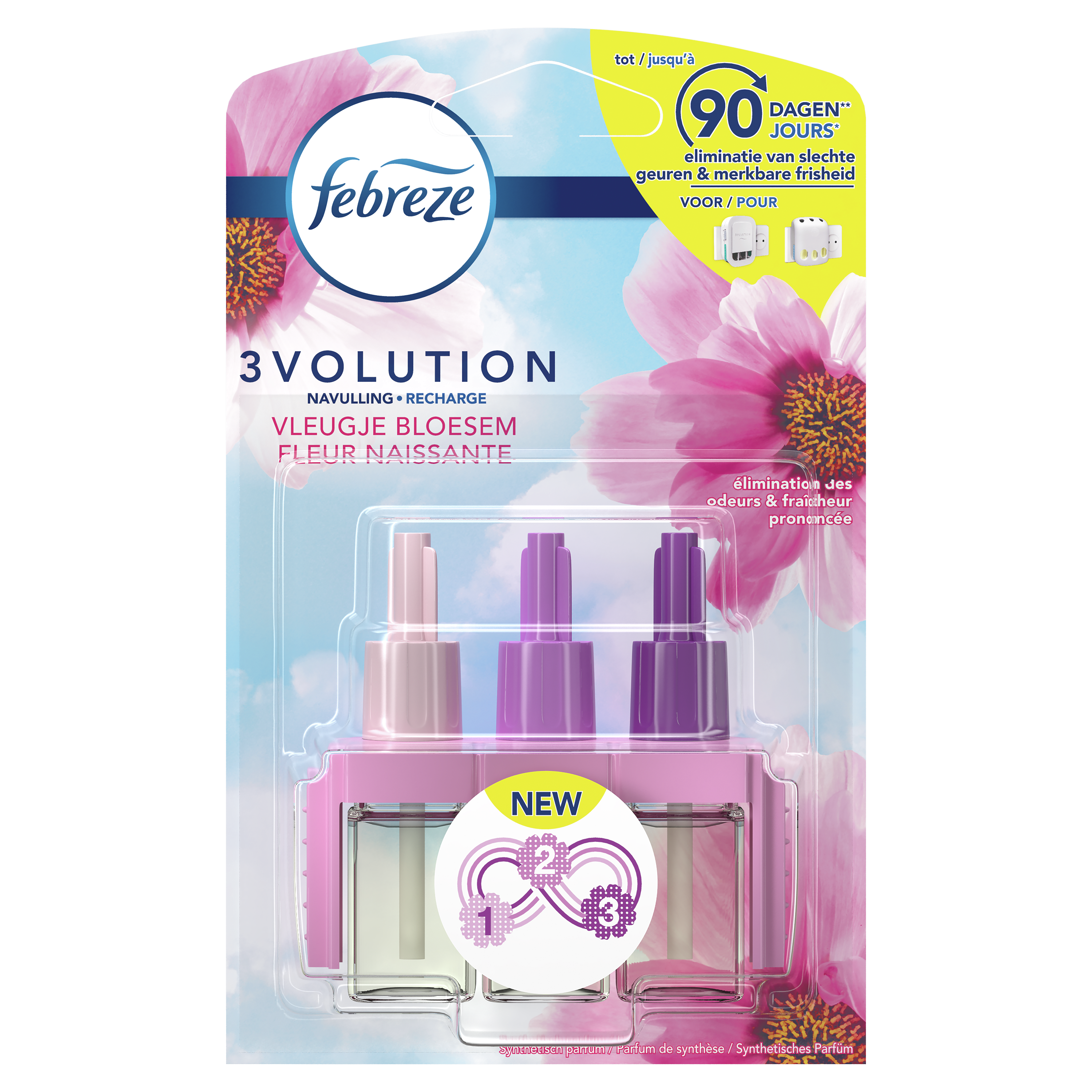 Recharge Pour Désodorisant Électrique - Fleur naissante - 20 ml - FEBREZE  TBD