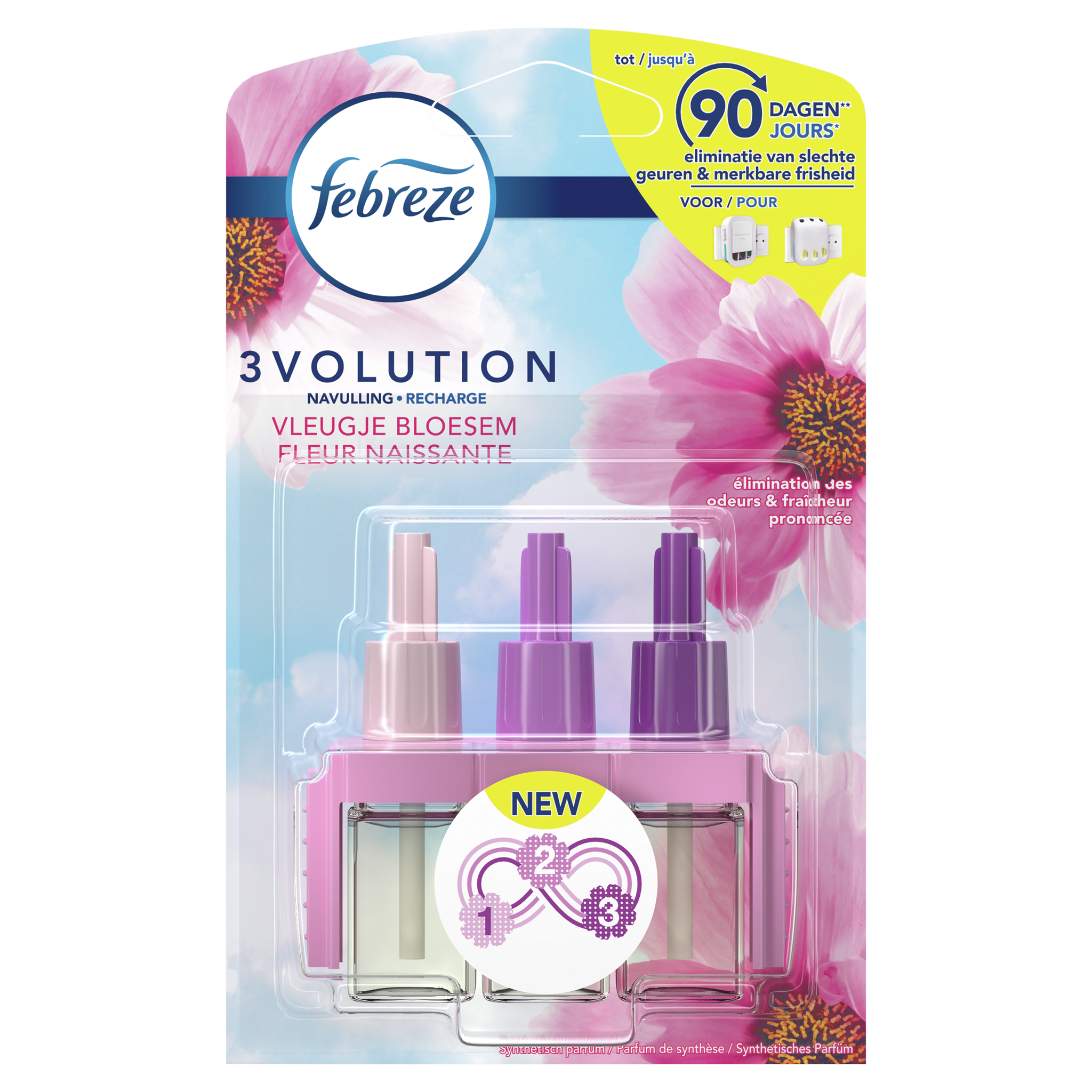 FEBREZE Recharge pour diffuseur électrique fleur naissante 20ml