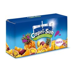 CAPRI-SUN Boisson au jus de fruit goût tropical poches 10x20cl