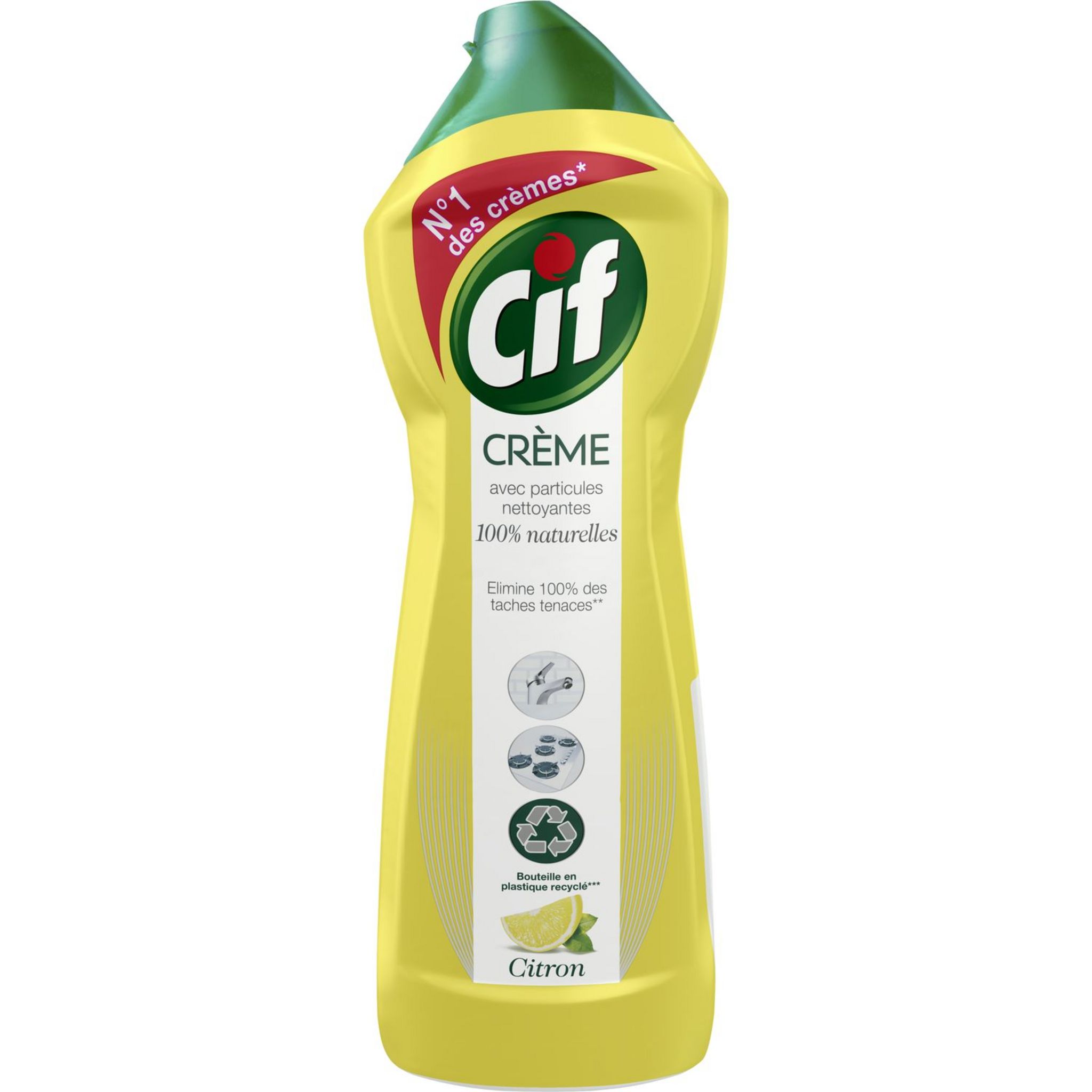 Cif Crème micro-particules au parfum de citron, 500 ml, l