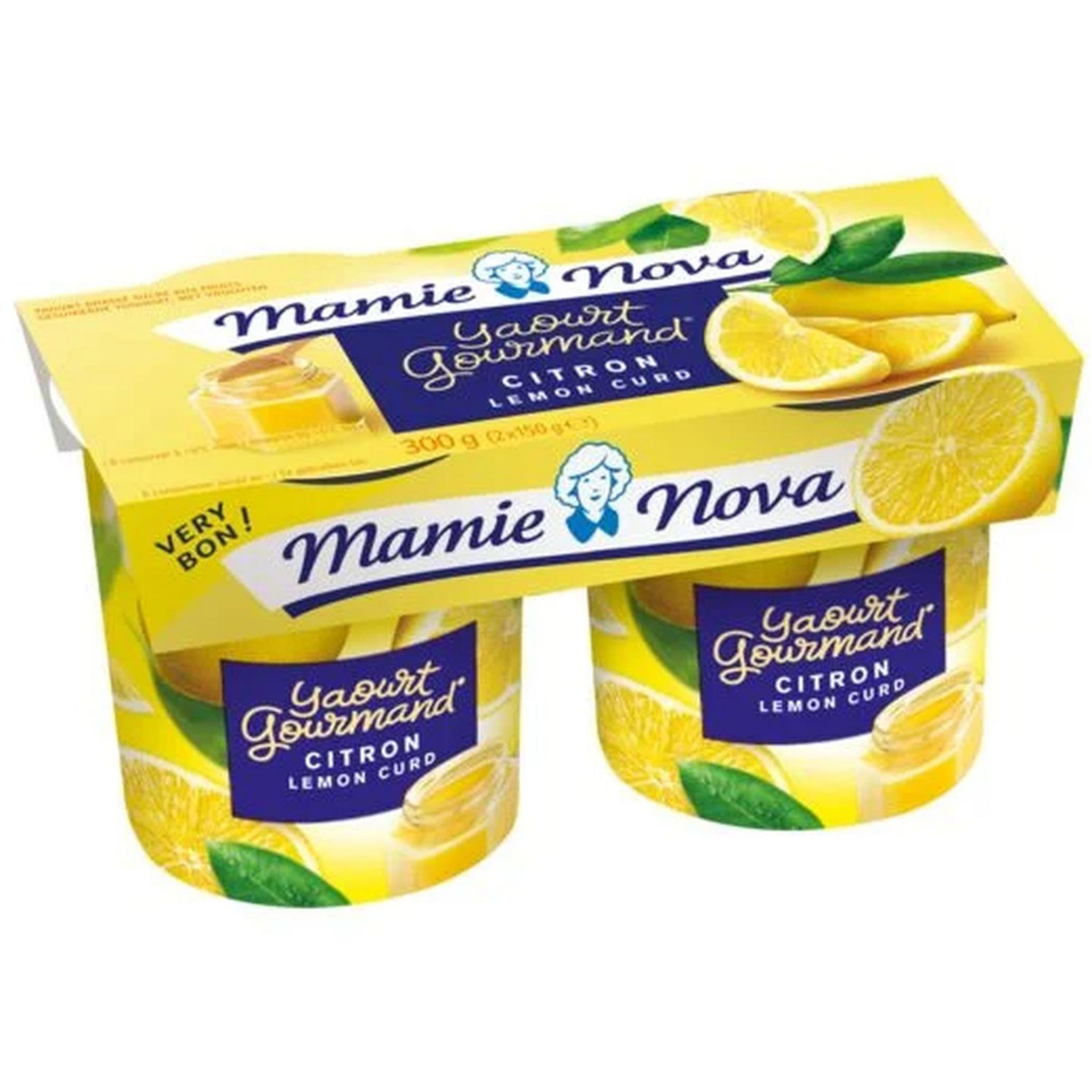 MAMIE NOVA Yaourt gourmand à la noix de coco 2x150g pas cher 