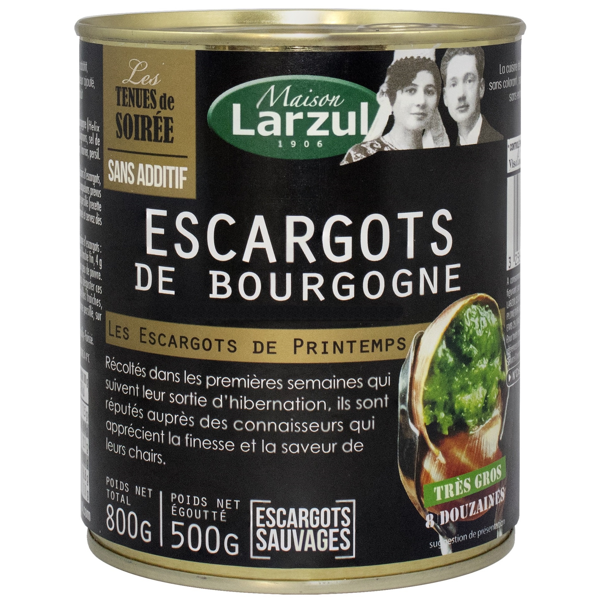 Promo Escargots de bourgogne belle grosseur larzul chez Auchan