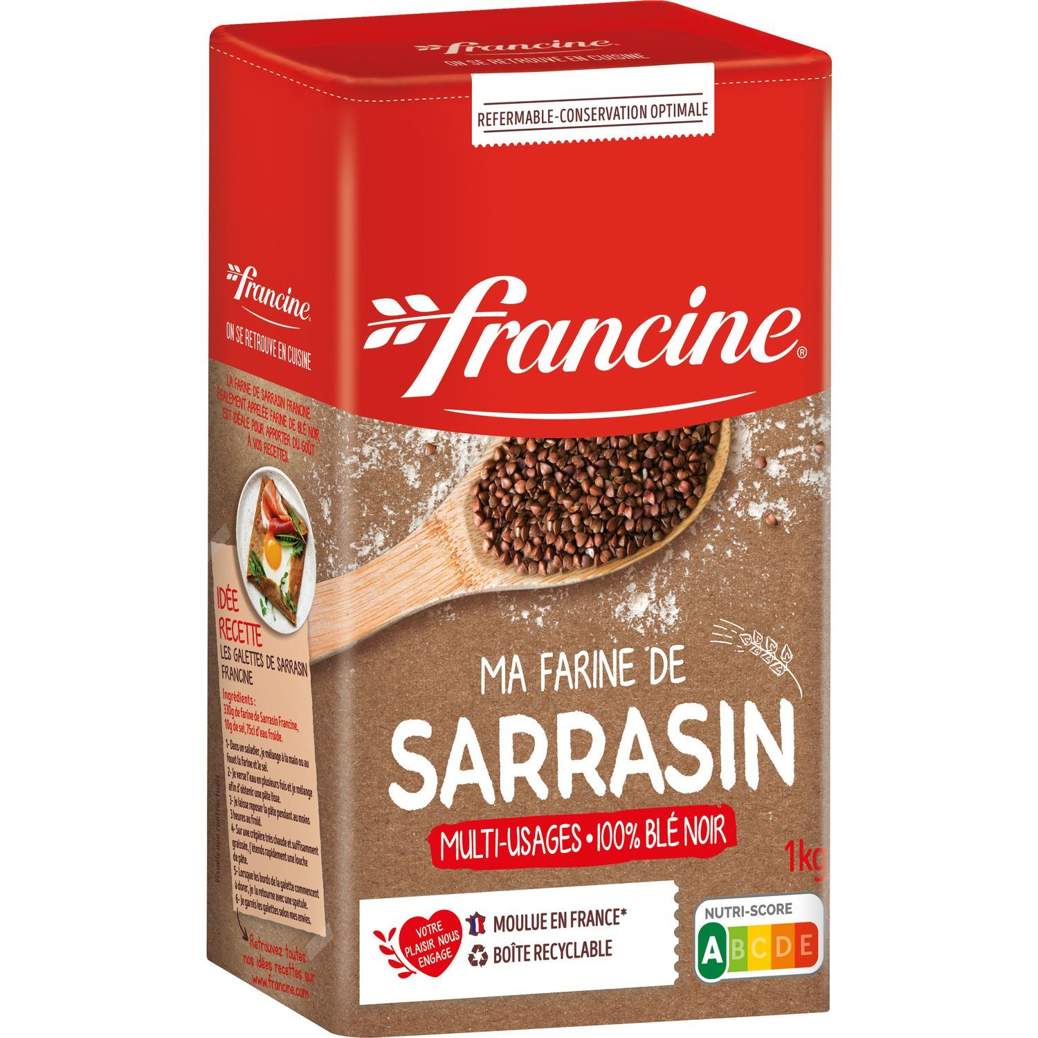 La farine de sarrasin : l'incontournable appelée blé noir