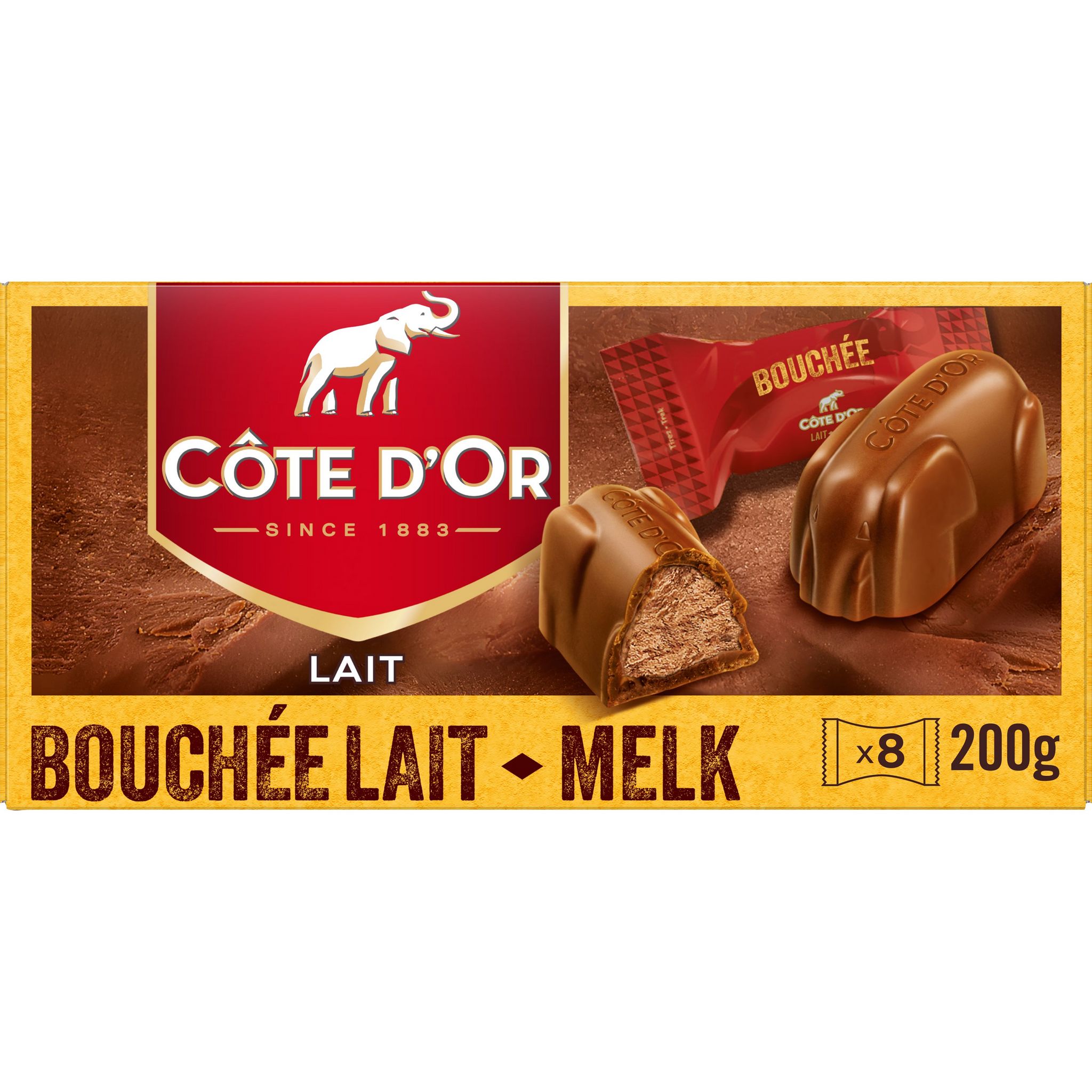 Tablette de chocolat au lait L'Original COTE D'OR