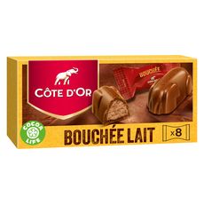 COTE D'OR Bouchée Lait 8x25g 200g