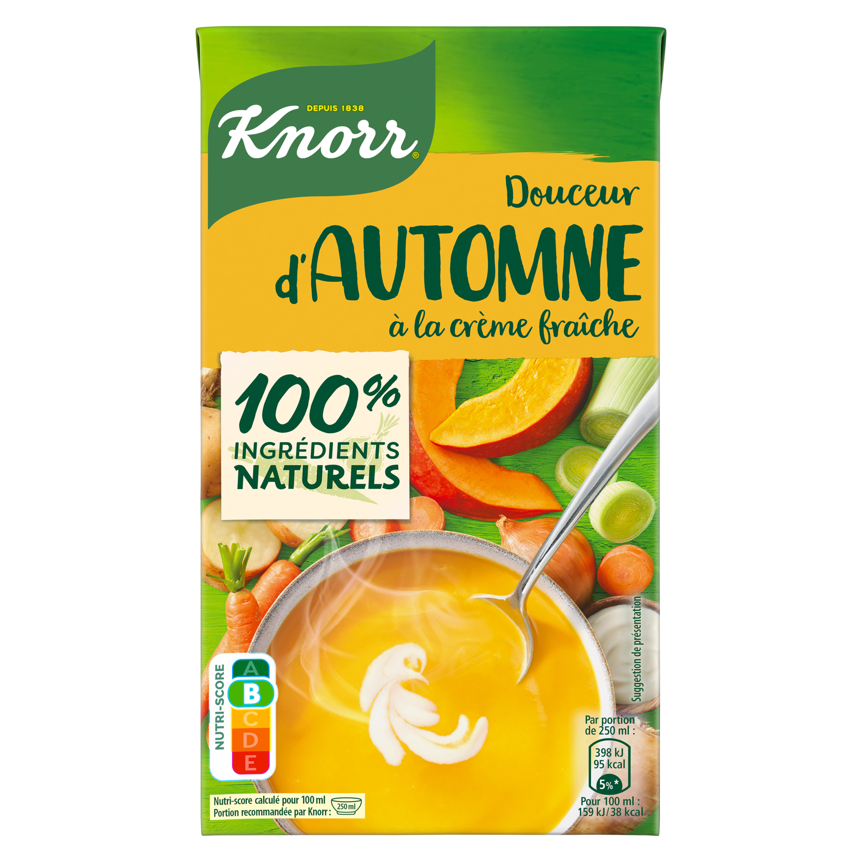 Knorr Soupe déshydratée douceur d'asperges, pour 3 portions 