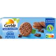 Gerblé GERBLE Cookies cacao pépites sans sucres