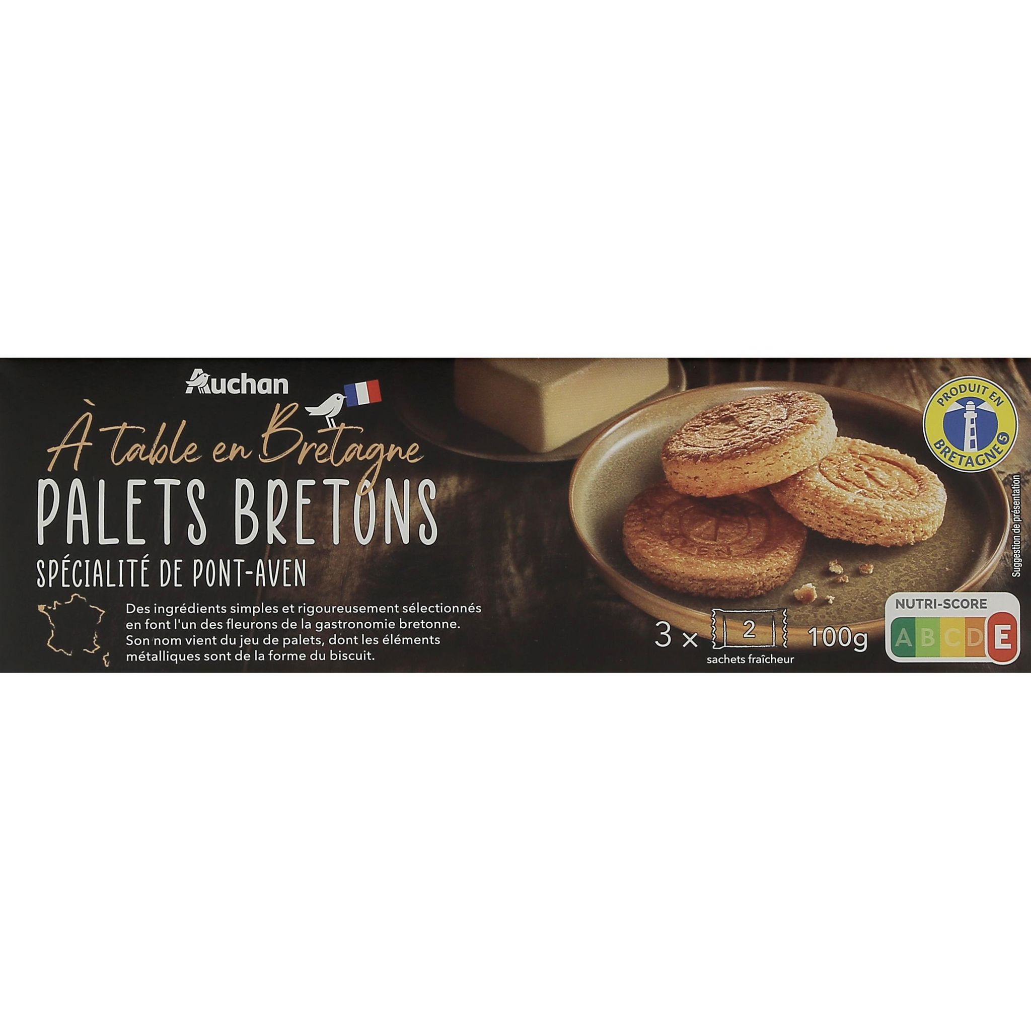 Palets Bretons - 160 sachets de 2 palets - Achat pas cher