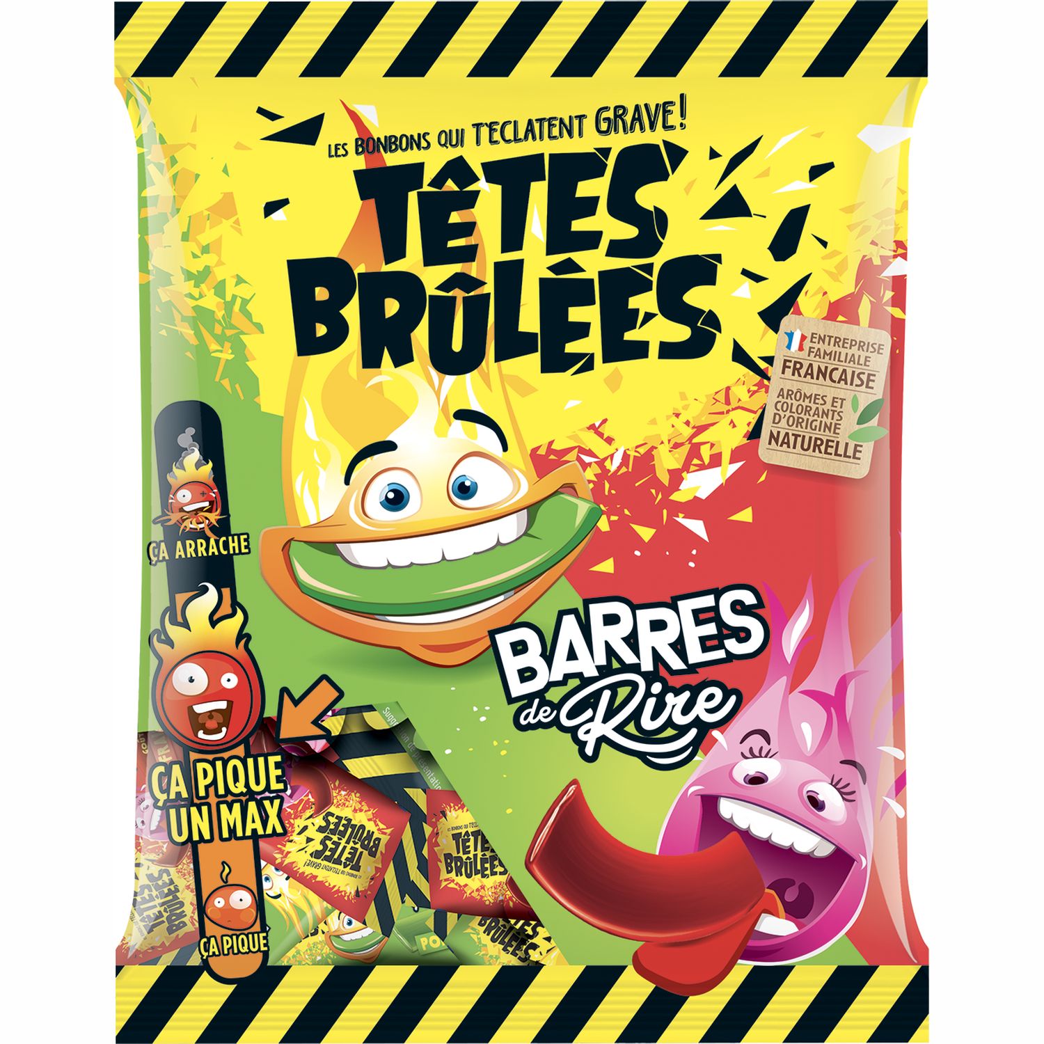 Promo Mini Fabrique à Bonbons Tête Brûlées chez Auchan 