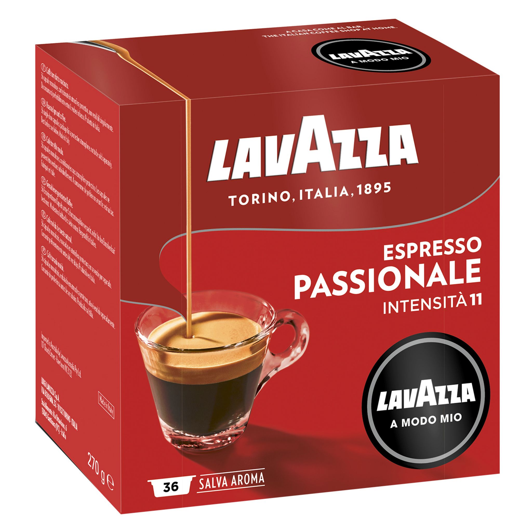 Pack de 10 capsules sans cafeine Maison du Café L'Or Espresso Decaffeinato  Intensité 6